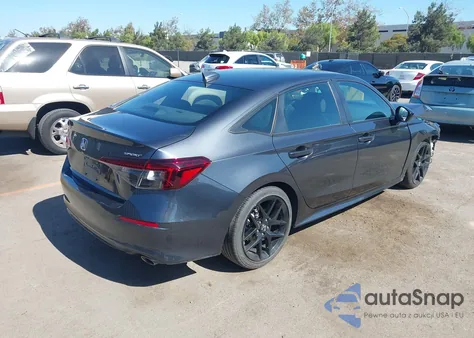 2025 Honda Civic Sport z USA, uszkodzony, nr VIN 2HGFE2F58SH539461